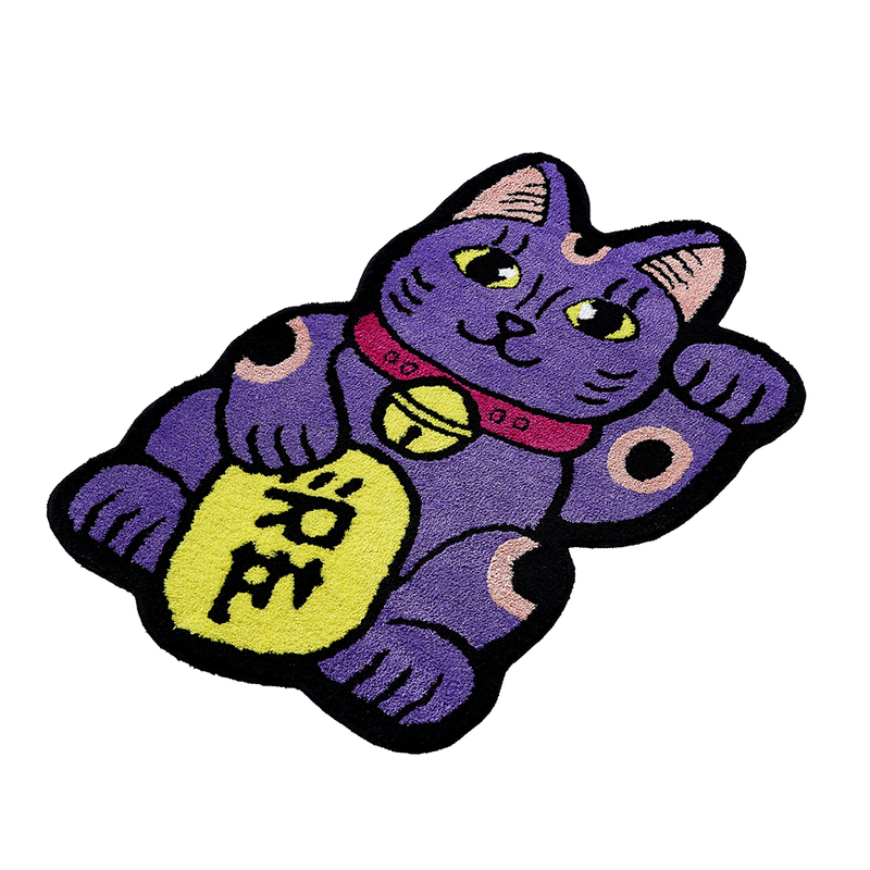Lucky Cat Purple