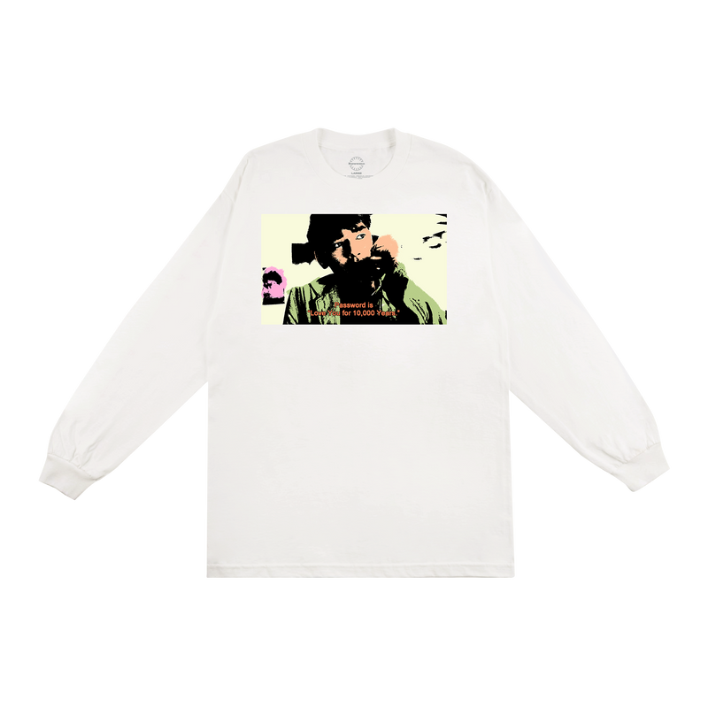 Luv You For 10000 Years LS Tee - White