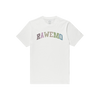 Rawemo Floral Logo Knit Beanie - White