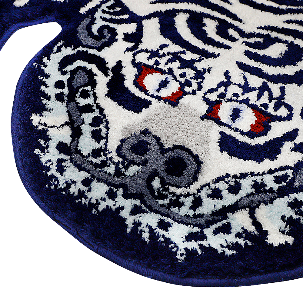 本物!　ホワイトタイガー tibetan tiger rug Mascot Tiger White V2 – Raw Emotions