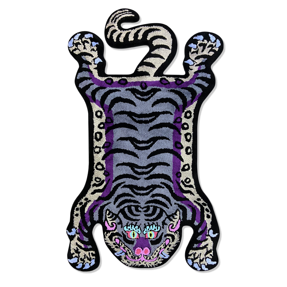Mascot Tiger Purple